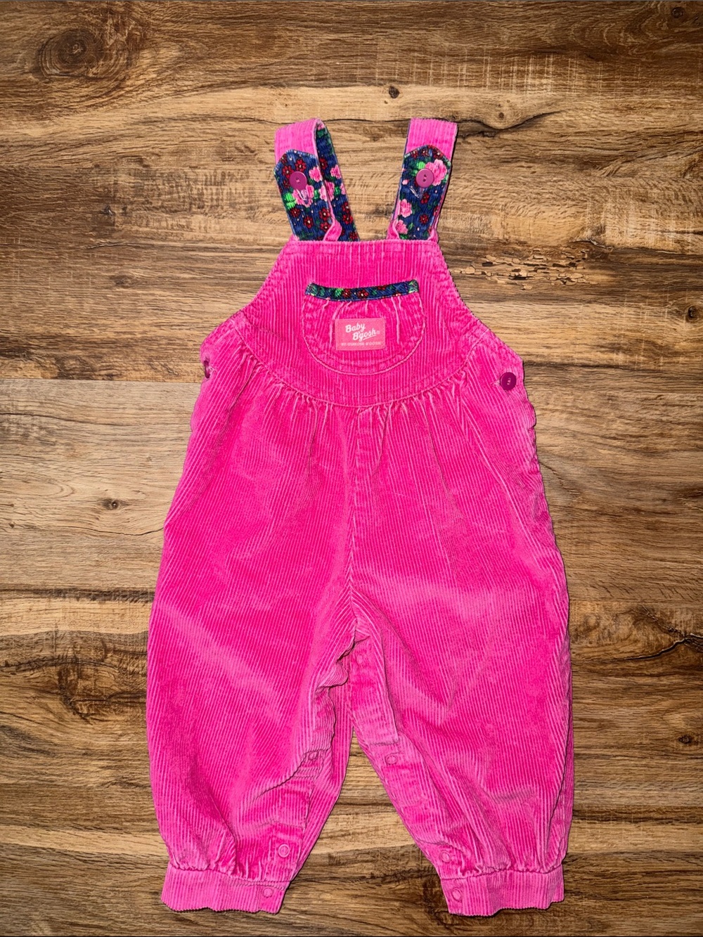 Baby B’gosh by Oshkosh B’Gosh Pink Corduroy Overalls